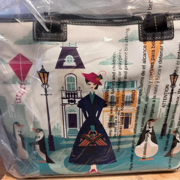 RARE 🦄 BRAND NEW Dooney & Bourke Mary Poppins Returns Tote! - Picture 12 of 13